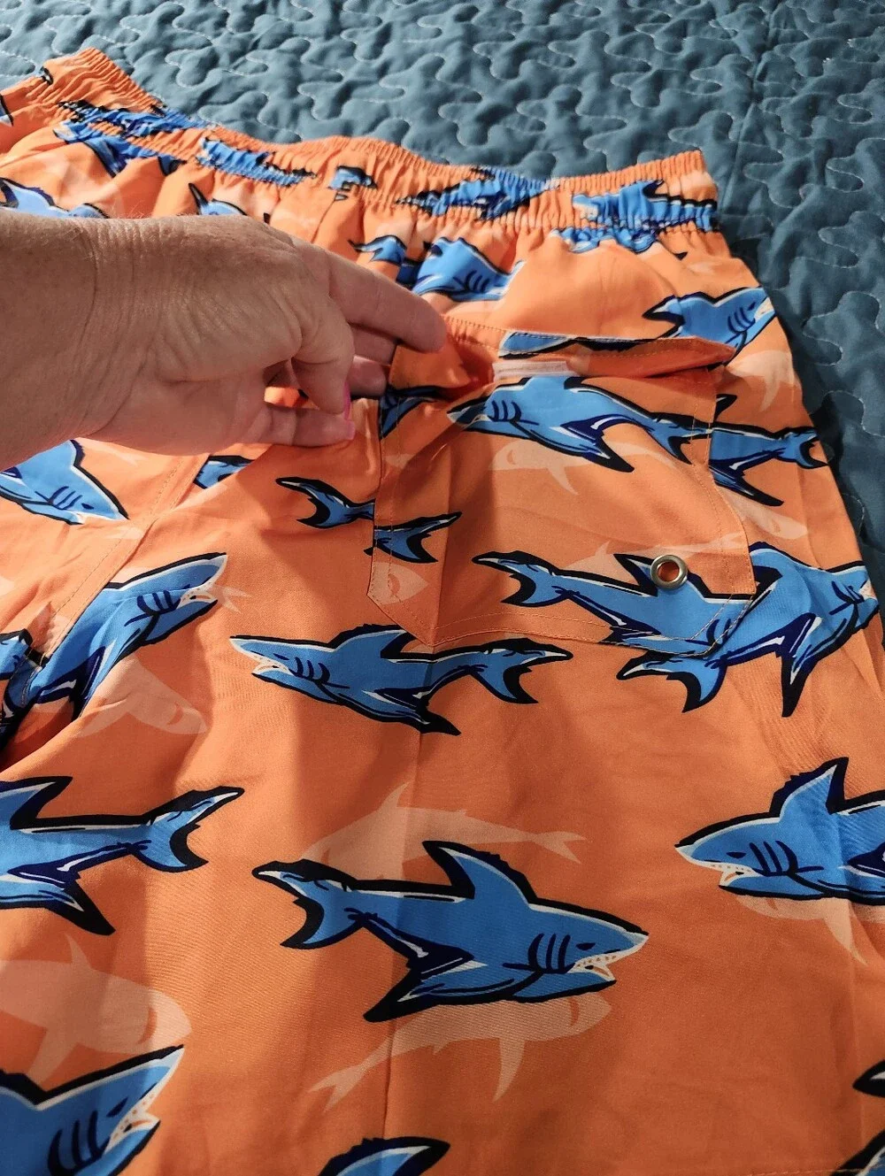 3 Pair Men's Swim Trunks